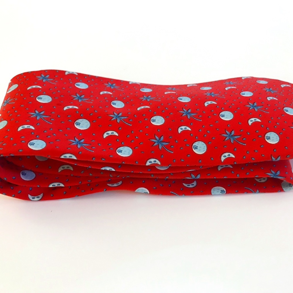 Vintage HERMÈS 100% Silk Tie - IMPECCABLE Condition; Rare Find